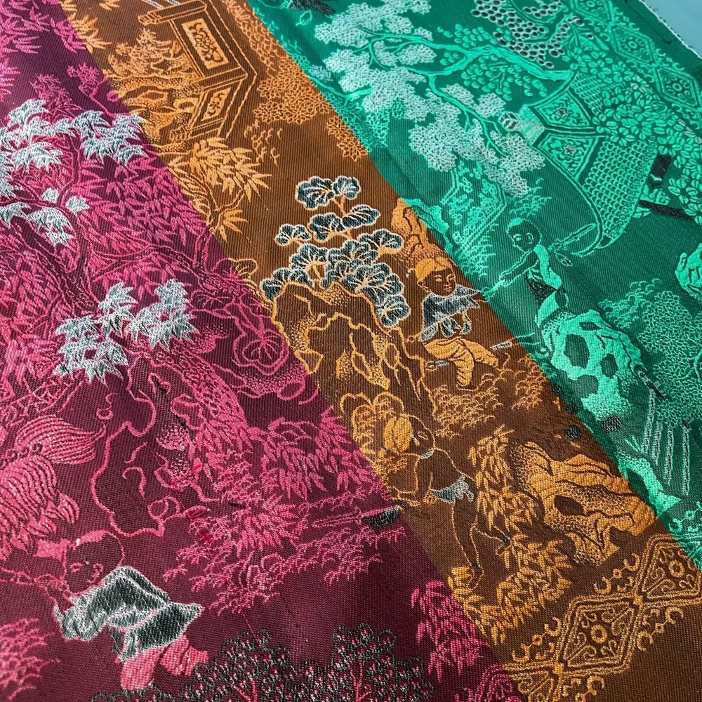 SALE! Chinese Colorful Silk Brocade Tapestry with Children Playing“Hangzhou”